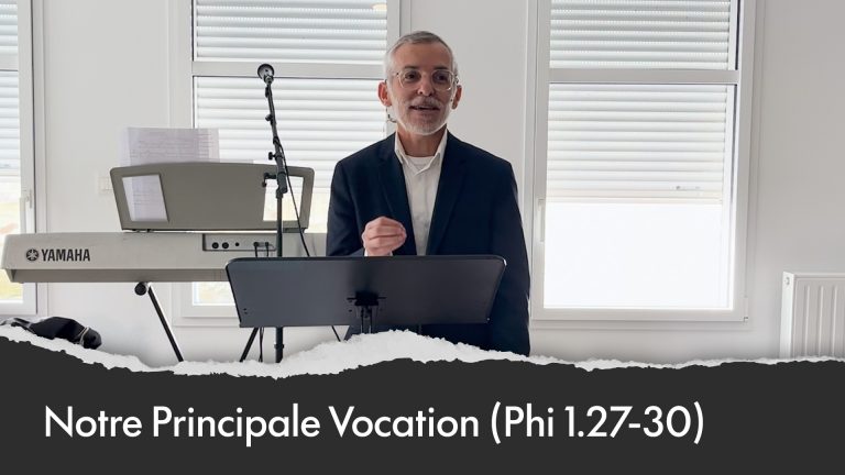 Notre principale vocation